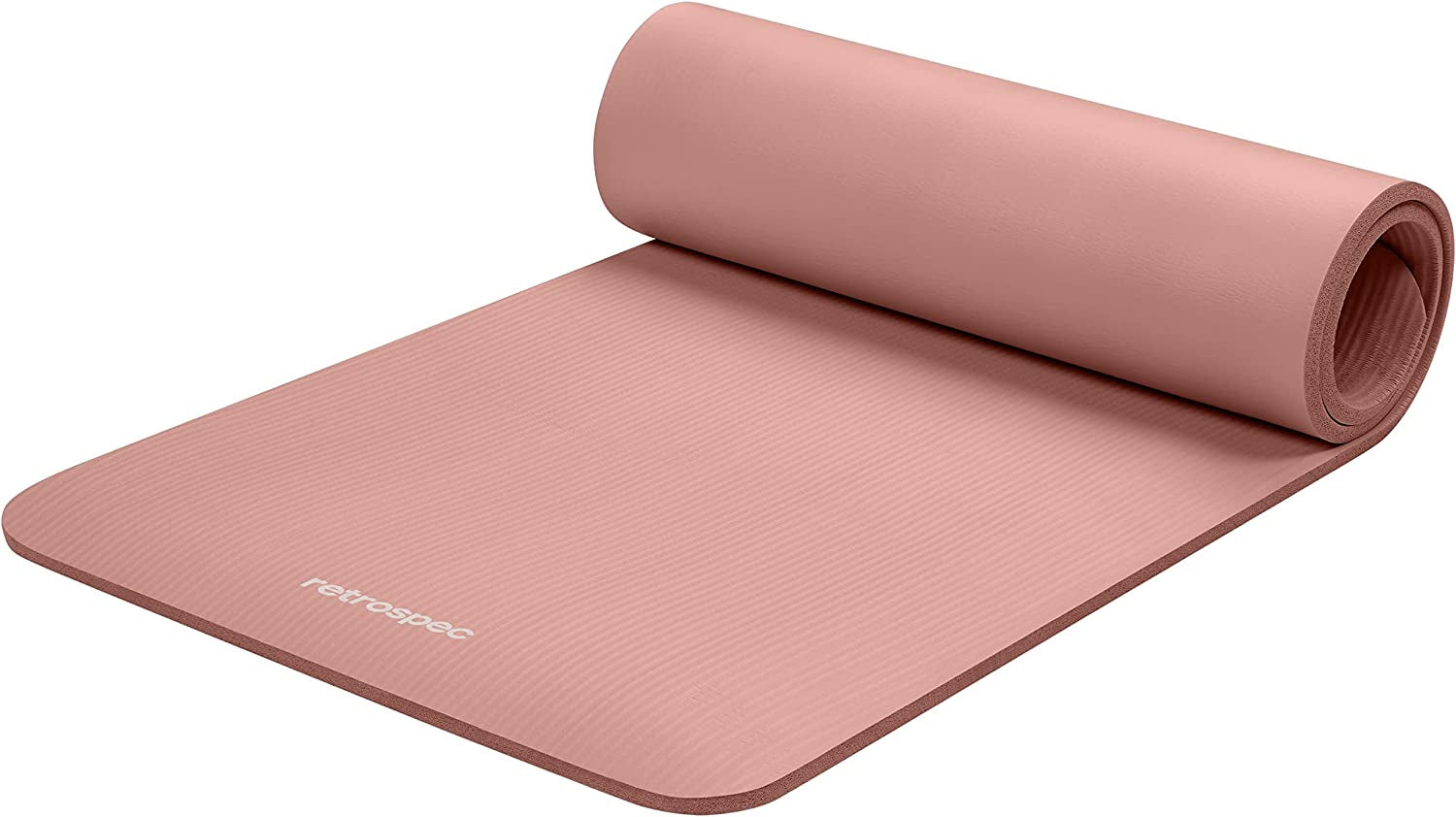 Solana Yoga Mat 1/2" Thick W/Nylon Strap for Men & Women - Non Slip Exercise Mat for Yoga, Pilates, Stretching, Floor & Fitness Workouts